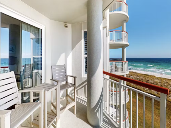 Located on Navarre Beach on the 4th floor